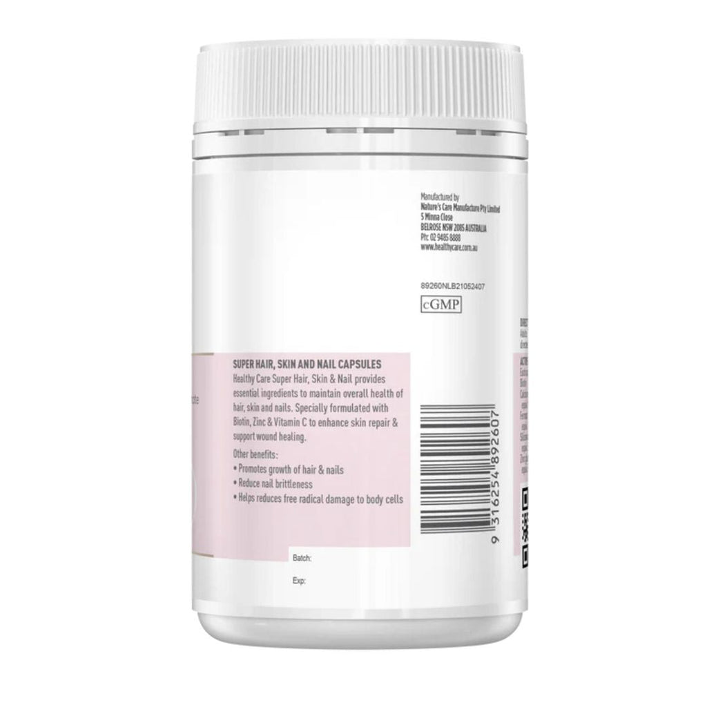 Healthy Care - Super Hair, Skin & Nails Capsule