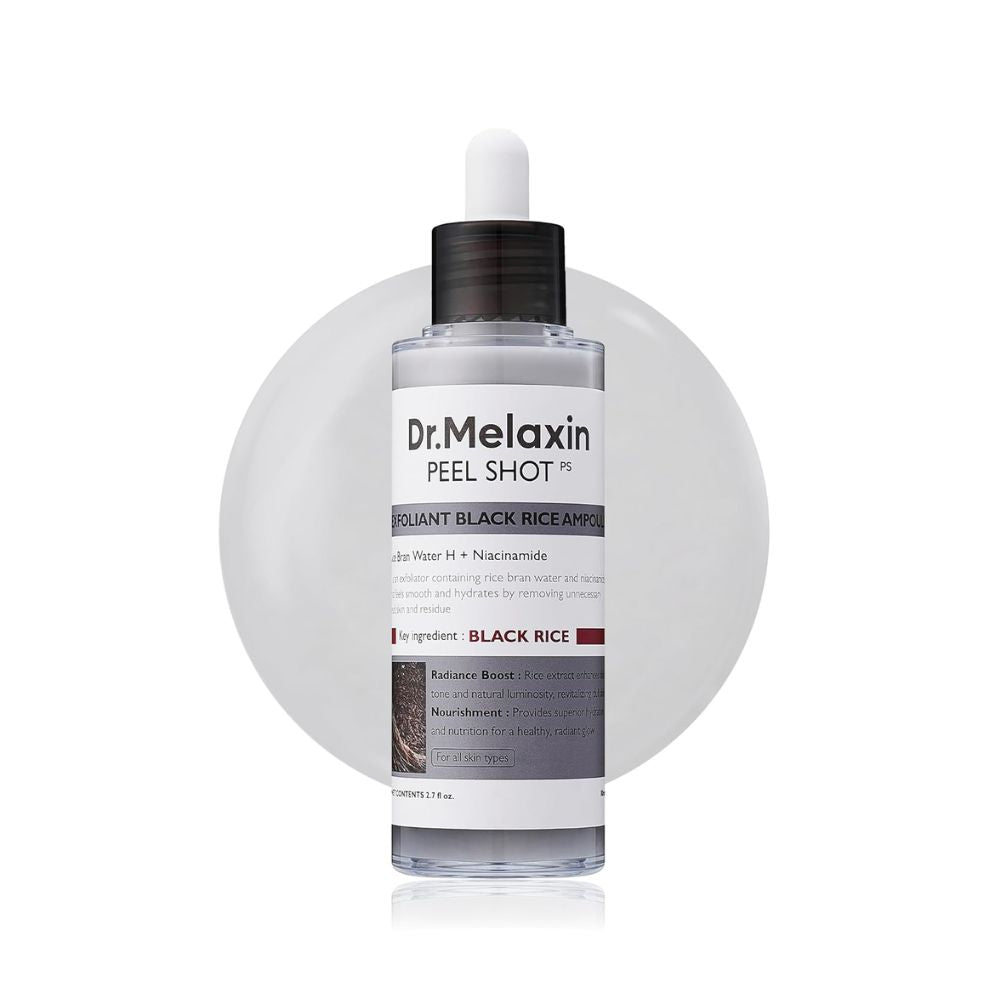 Dr.Melaxin - Peel Shot Exfoliant Black Rice Ampoule