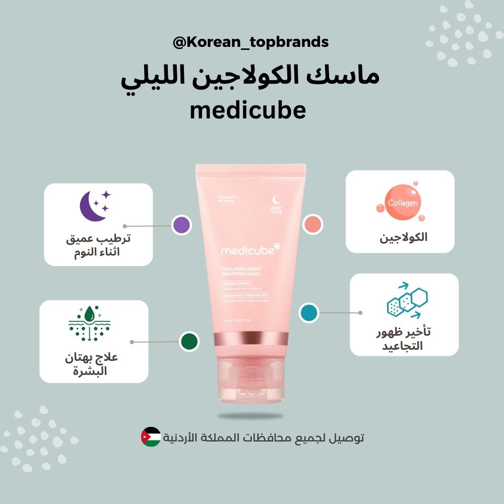 ميديكوب - ماسك ليلي بالكولاجين