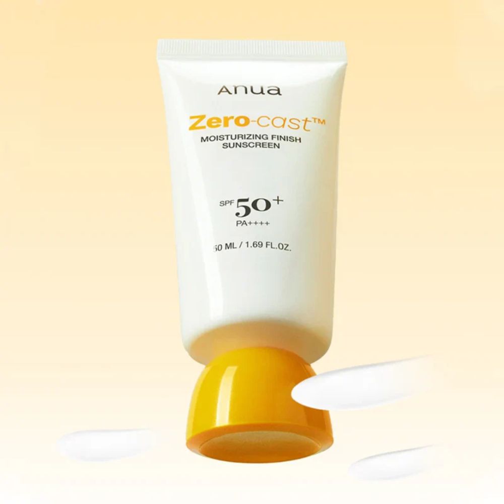 Anua - Zero-Cast Moisturizing Finish Sunscreen