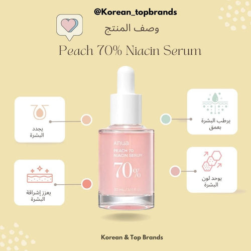 Anua - Peach 70 Niacin Serum