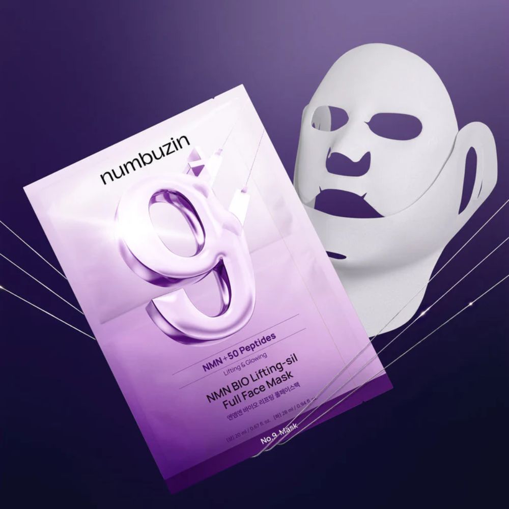 numbuzin - No.9 NAD Bio Lifting-sil Full Face Mask Set