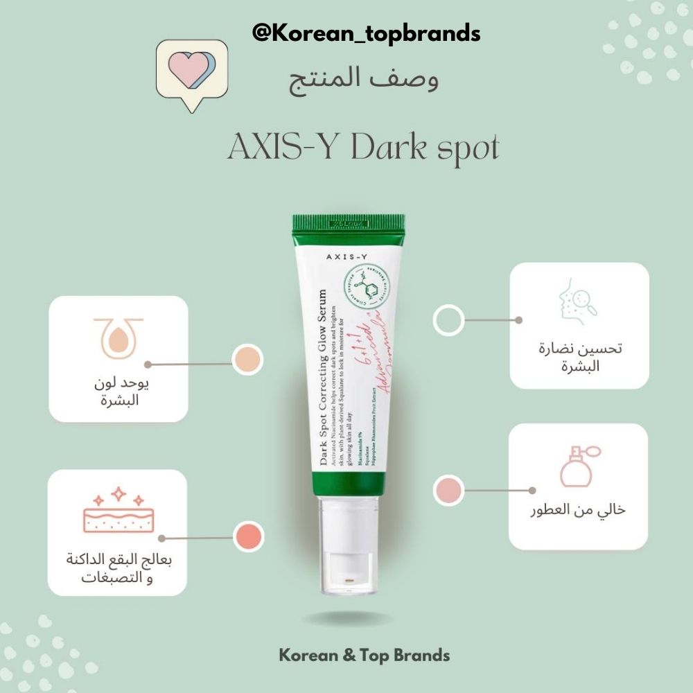 AXIS - Y - Dark Spot Correcting Glow Serum